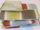 Tommy Bahama Sferra IKAT STRIPE 4P King Sheet Set RARE