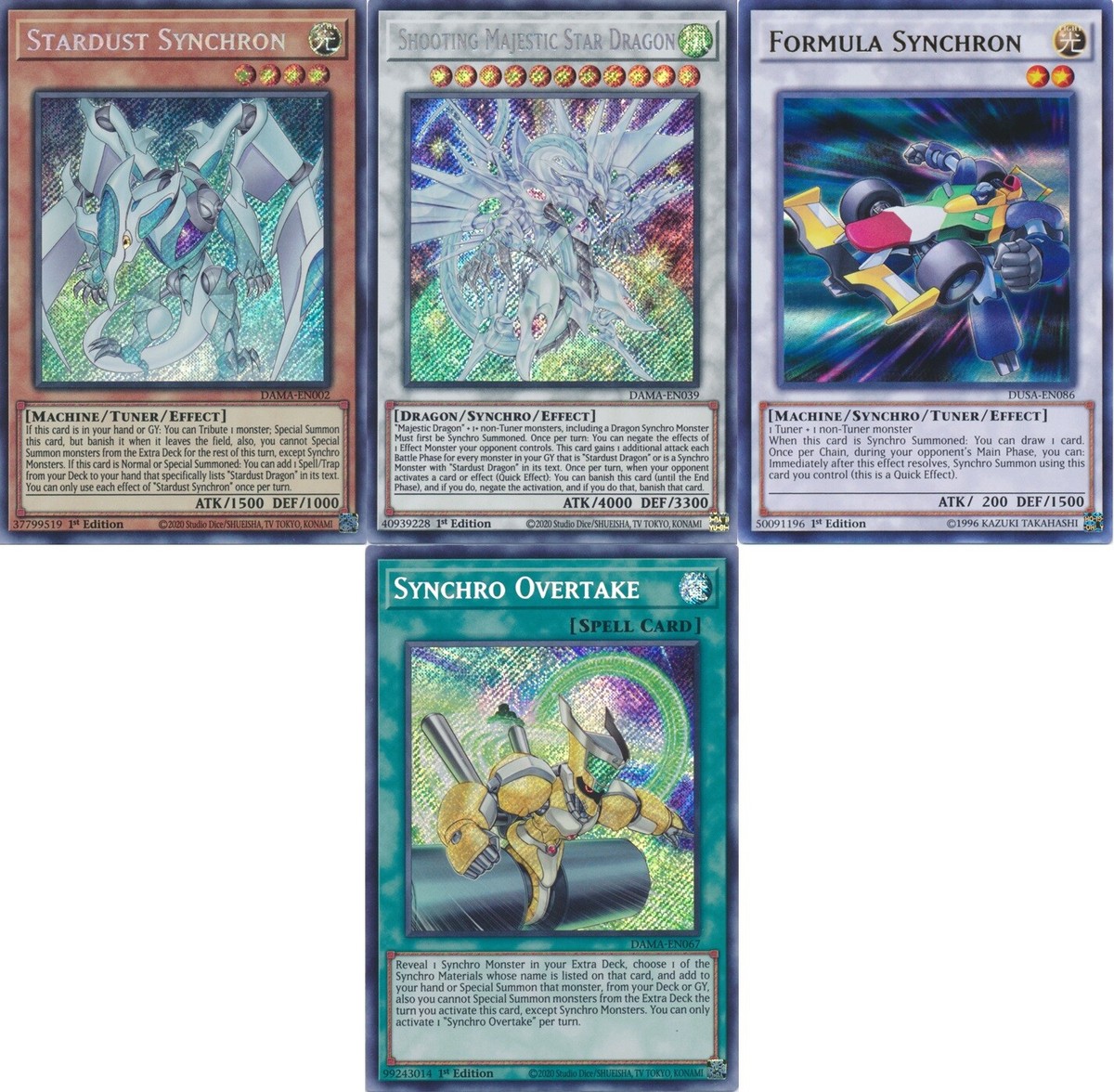 yugioh stardust synchron deck Yugioh Synchron Tournament Deck - Stardust Synchron