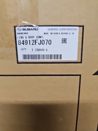 13 -17 Subaru Crosstreck Taillight Combo Lamp 84912FJ070 - Picture 1 of 3