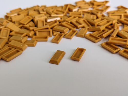 LEGO Gold Bars Silver Bars (x10) - Ingot Money Cash bundle - Brand New & Genuine - Picture 2 of 3