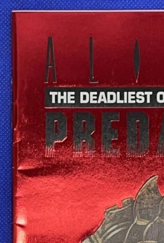 1993 Dark Horse Comics Aliens/Predator Deadliest of the Species Ash Can Red Foil - Bild 6 von 22