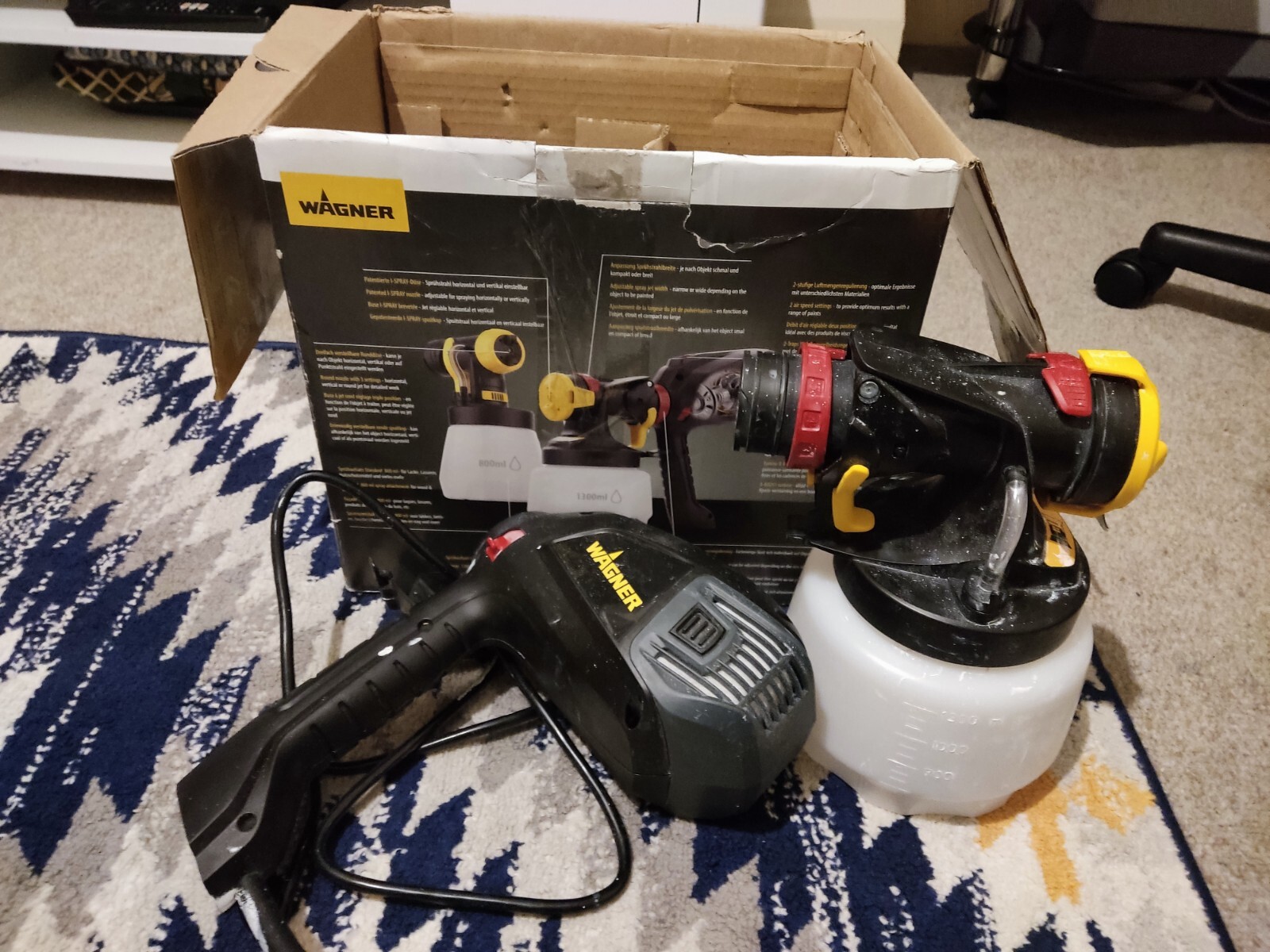 Wagner Universal Sprayer HVLP W575 Flexio, Paint Sprayer. eBay