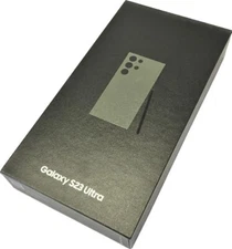 Samsung Galaxy S23 Ultra Retail Box with Manual and USB-C Charging Cable
