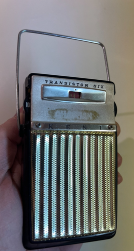 Kent Transistor Six 6 Radio, Model KT-605, Japan, Tested, Working, VIDEO, READ - Picture 2 of 16