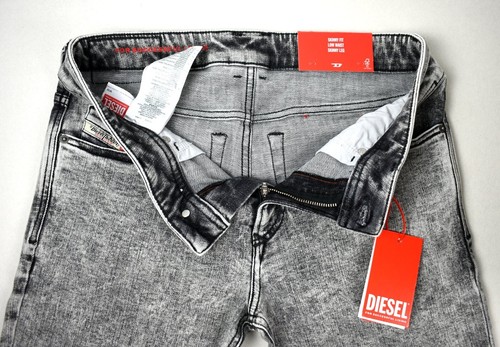 Diesel Herren 1979 Sleenker Low Waist Skinny Leg Denim Jeans - 09D89 - Bild 7 von 7