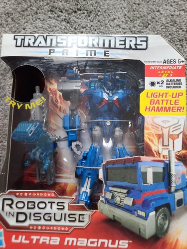 Hasbro Transformers Prime Voyager: Ultra Magnus Action Figure Box Wear - Picture 1 of 9