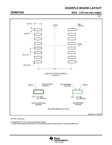 Registros de cambio de 8 bits TI SN74HC594DW 1/5/10 piezas con registros de salida SOIC 74HC594 - Imagen 10 de 11