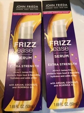 John Frieda Frizz Ease Serum Extra Strength 1.69 Oz with Argan (2pk bundle)