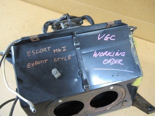 FORD ESCORT MK1 UNITÀ RISCALDANTE BUONA (stile esportazione un regolatore rotto) - Foto 3 di 8