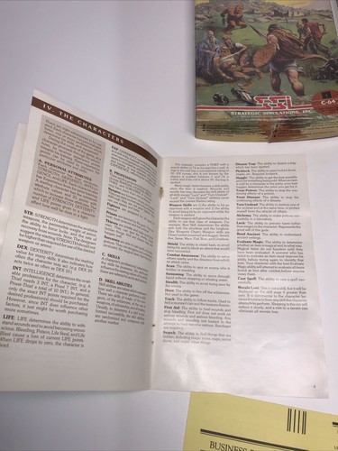 Wizard's Crown - SSI - English- Commodore / C 64 / 128 - BIG BOX - OVP - TOP - Picture 9 of 17