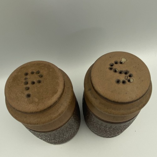 Vintage Denby Cotswold Acorn Salt and Pepper Shaker cruet set - Picture 8 of 8