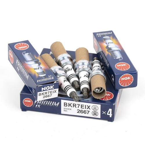NGK IRIDIUM IX SPARK PLUGS FIT ALL SUBARU IMPREZA WRX & STI 2.0 TURBO 1992-2006 - Picture 3 of 12