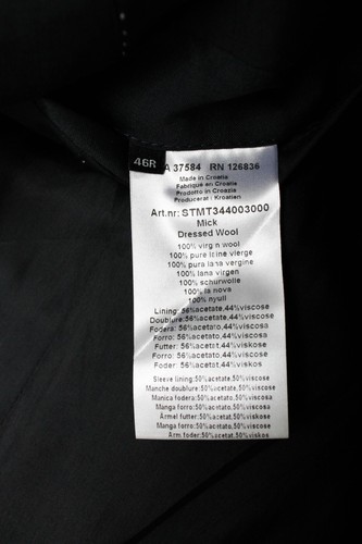 J. LINDEBERG Mick Dressed Wool Regular Fit Blazer Men's (EU) 46 Double Vented - Picture 9 of 9