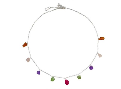 Moda Positano Gioielli - Collezione Zaffiro Collana Ag925 con Rubino - Foto 1 di 3