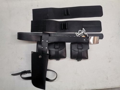 Death Watch leather set - Mandalorian armor cosplay costume Mandalorian belts - Picture 13 of 17