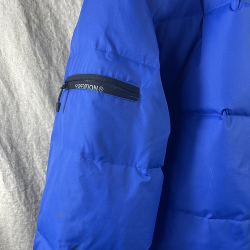 Chaqueta tampón Robert Comstock Expedition para hombre azul con cremallera completa cuello talla grande - Imagen 19 de 22