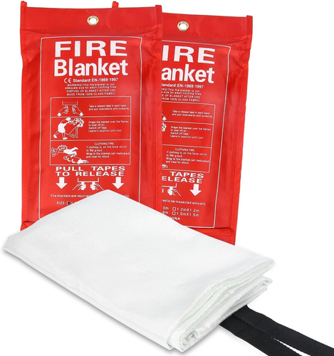 1/4PACK FIRE BLANKET Fiberglass Hero Emergency Home Retardant Prepared 40''x40'' - Picture 14 of 15