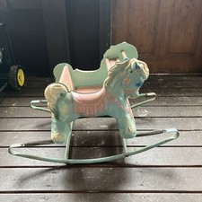 Vintage 1950s Wonder Horse Shoo-Fly Childs Riding Bouncing Rocking Spring Horse