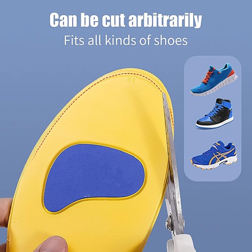 Norelie Insoles Comfort With Arch Support Sports Cushioned Insoles For Flat Feet - Bild 6 von 18