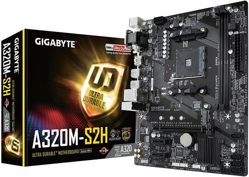 AMD RYZEN 7 2700 BUNDLE - 8 CORE - GIGABYTE A320M-S2H MOTHERBOARD - Picture 4 of 7