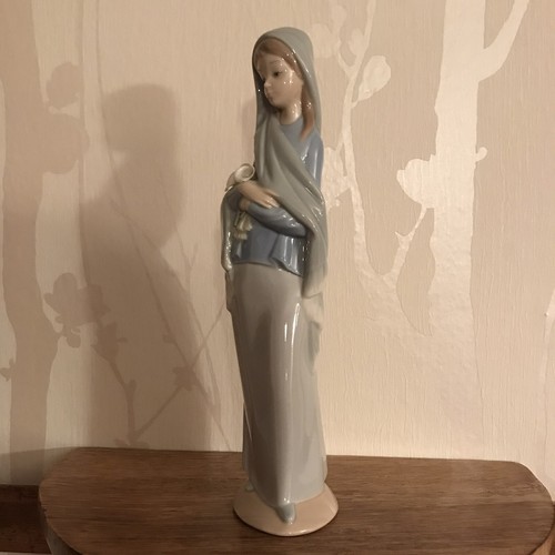 Niña Lladro con Lirios Calla Retirada 4650 De Colección Daño a las Flores - Ver Foto - Imagen 2 de 8