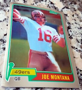 JOE-MONTANA-2010-Topps-CHROME-1981-Rookie-Card-RC-SP-Reprint-San-Francisco-49ers