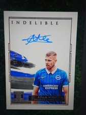 2020-21 Impeccable Adam Webster Auto /99 Indelible Brighton IG-cardyoda