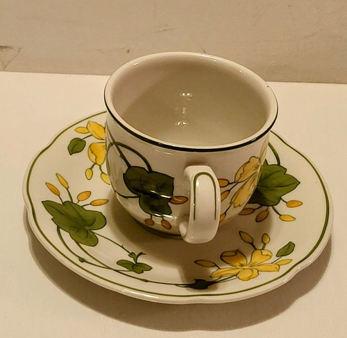 Villeroy and Boch Geranie China Espresso/Demitasse Tasse & Untertasse Set/s EUC - Bild 4 von 15