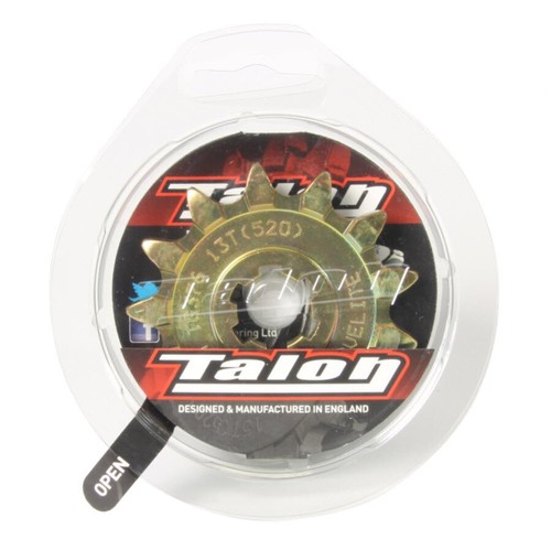 Talon Kawasaki/Suzuki 13T Front Sprocket KX250F RMZ250 2006-2026 Groovelite 13T - Picture 2 of 2