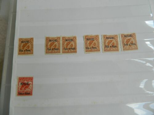 NIUE 1902 - 1967 STAMPS COLLECTION ON PAGES INC. HIGH VALUES - Picture 4 of 24