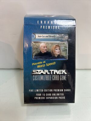 Star Trek CCG Enhanced Premiere Sealed Pack: Jean-Luc and Beverly