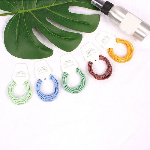 Women Hair Ring Hair Ring 10PcsSet Hair Band Rubber Band Headwear Nice-looking☽ - Picture 6 of 33