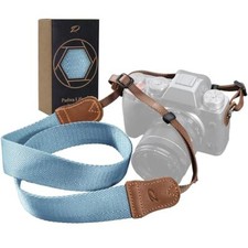 Light Blue Camera Strap 1.5 inch Wide / Adjustable 31 60 inch B - Light Blue