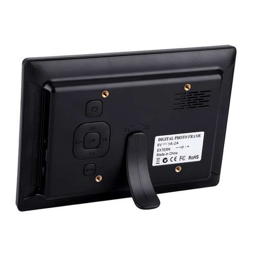7Inch 1024*600HD Digital Photo Picture Frame Alarm Clock Player Album Remote Fit - Picture 13 of 15