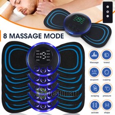 USB Muscle Stimulator EMS Massager - Tens Unit Portable Neck Full Body Massager