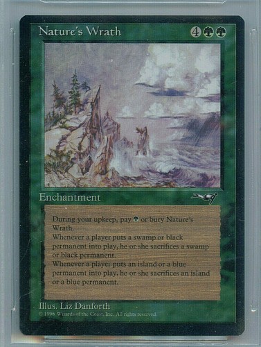 MTG Nature's Wrath BGS 8.5 NM-MT+ Alliances Magic Card Amricons 5093 - Picture 3 of 3