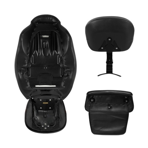Almohadilla de respaldo para asientos de conductor y pasajero apta para Harley CVO Street Glide 2014-2023 - Imagen 10 de 13