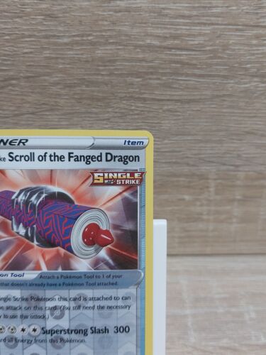 Single Strike Scroll Of The Fanged Dragon 158/203 Reverse Holo Pokemon Card - Picture 4 of 11