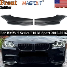 Performance Style Front Bumper Splitter Corner For BMW F10 F11 M Sport 2011-2016