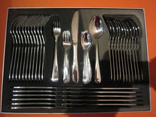 60 tlg. Edelstahl Besteck Menübesteck Essbesteck Tafelbesteck Menubesteck neu 