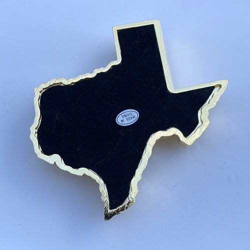 Pisapapeles grabado Texas San Antonio - chapado en oro - Imagen 5 de 5