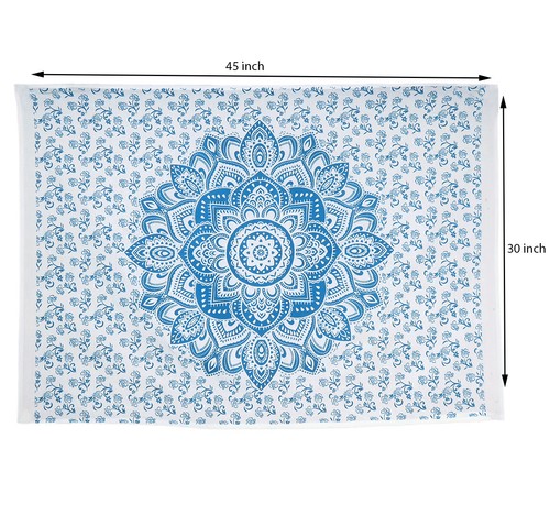 Indisches Mandala Wandhängend Handarbeit Wandposter Dekorativ Zuhause Baumwolle Wandteppich - Bild 77 von 228