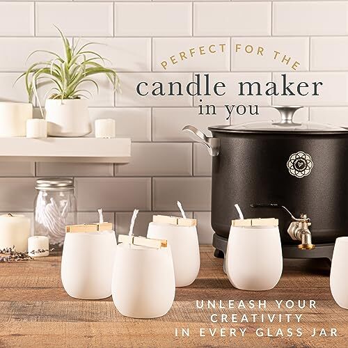 Craft Venture Candle Jars For Making Candles 6 Pack 11oz Glass Jar Craft Venture Candle Jars For Making Candles 6 Pack 11oz Glass Jar