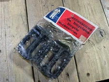 Old School BMX MX Wellgo Pedals 9/16” Threads Pedals NOS Oldschool Bmx Alloy