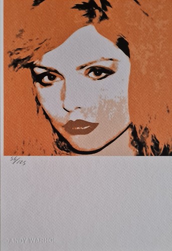 ANDY WARHOL * Debbie Harry (Blondie) * signed lithograph * limited # 56/125 - Bild 6 von 9
