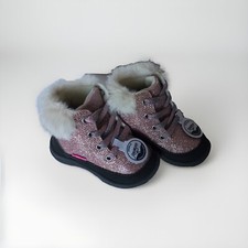 OshKosh B'Gosh Ramira Toddler Girls Fashion Boots Faux Fur Size 5 Pink Black NIB