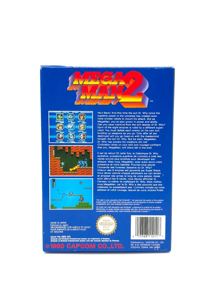 Mega Man 2 Nintendo NES FRA 🏆 Sammler 🏆 - Bild 3 von 4
