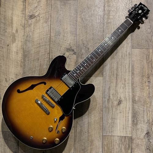 Orville by Gibson ES-335 Dot / Vintage Sunburst Used Electric Guitar 1994 - Picture 3 of 11