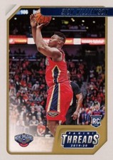 2019-20 Panini Chronicles Basketball Threads Base #78: Zion Williamson Base
