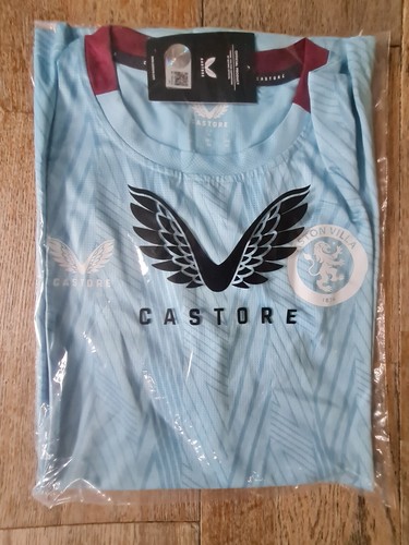 Castore Herren Aston Villa Spieler Training Vorsaison Weste XL......neu mit Etikett - Bild 3 von 3